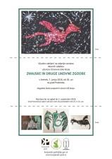 Vabilo - Razstava Zmajske in druge likovne zgodbe